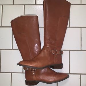 Nine West Batley Brown Boots// Size 10